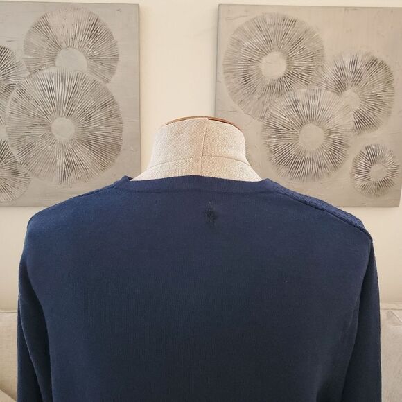 Calibrate Honeycomb Crewneck Sweater size Medium in Navy - Picture 8 of 12